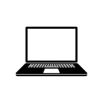 download laptop computer vector icon for free